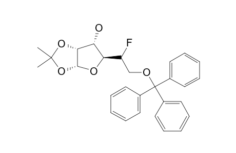5-DEOXY-5-FLUORO-1,2-O-ISOPROPYLIDENE-6-O-TRIPHENYLMETHYL-BETA-L-TALOFURANOSE