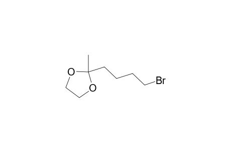 1,3-Dioxolane, 2-(4-bromobutyl)-2-methyl-