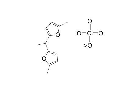 METHYL-BIS-(5-METHYL-2-FURYL)-METHYL_PERCHLORATE;ROTAMER_1