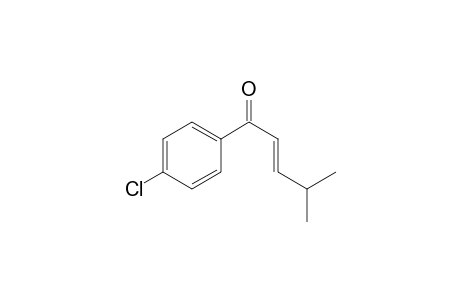2-Penten-1-one, 1-(4-chlorophenyl)-4-methyl-