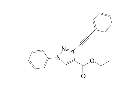 Ethyl 1-Phenyl-3-(phenylethynyl)-1H-pyrazole-4-carboxylate