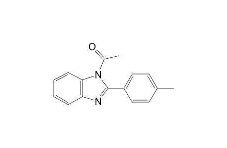 2-p-Tolylbenzimidazole, N-acetyl