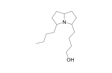 3-(4'-Hydroxybut-1'-yl)-5-butyl-pyrrolizidine