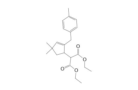 2-[4,4-Dimethyl-2-(4-methylphenyl)methyl-2-cyclopenten-1-yl]propanedioic acid diethyl ester