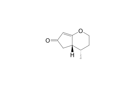 trans-4-Methylhexahydropenta[b]pyran-6-one