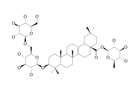 INERMISIDE-I;6-DEOXY-BETA-D-GLUCOPYRANOSYL-[3-O-BETA-D-GLUCOPYRANOSYL-(1->6)-BETA-D-GLUCOPYRANOSYL]-PYROCINCHOLATE