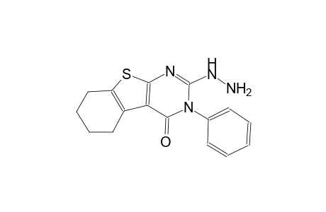 2-hydrazino-3-phenyl-5,6,7,8-tetrahydro[1]benzothieno[2,3-d]pyrimidin-4(3H)-one