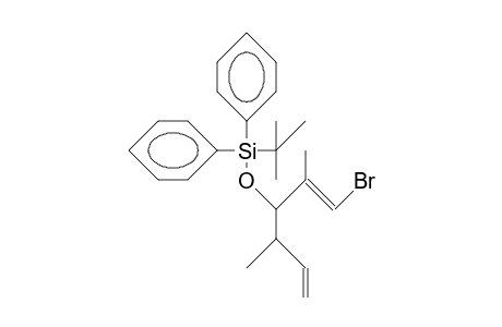 (1E,3S,4S)-1-Bromo-3-(T-butyl-diphenyl-silyloxy)-2,4-dimethyl-hexa-1,5-diene
