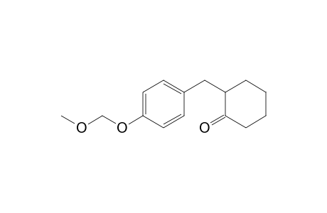 2-[4-(Methoxymethoxy)benzyl]cyclohexanone