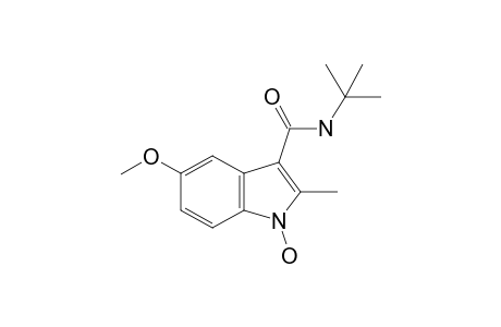 N-tert-butyl-1-hydroxy-5-methoxy-2-methylindole-3-carboxamide