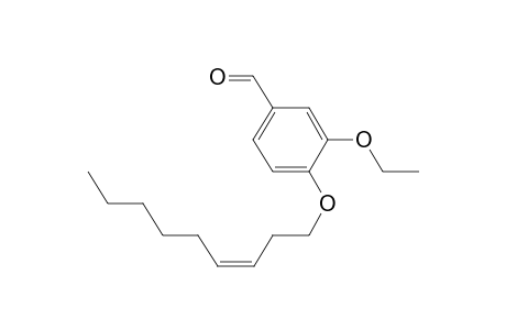 (Z)-3-ethoxy-4-(non-3-en-1-yloxy)benzaldehyde