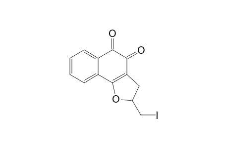 2-Iodomethyl-2,3-dihydro-naphtho[1,2-b]furan-4,9-dione