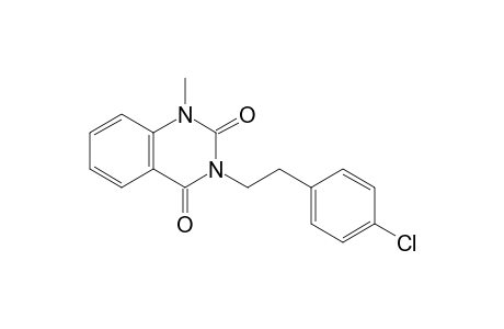 3-[2'-(4"-Chlorophenyl)ethyl]-1-methylquinazoline-2,4-dione