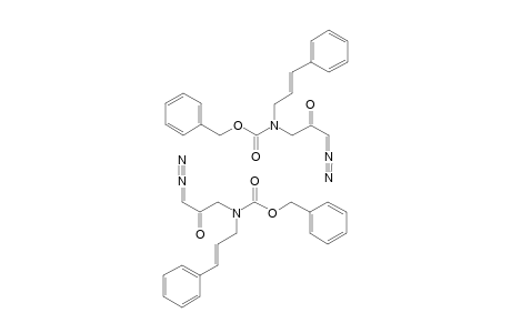 1-(M-CARBOBENZYLOXY-N-CINNAMYL)-AMINO-1'-DIAZOPROPANONE
