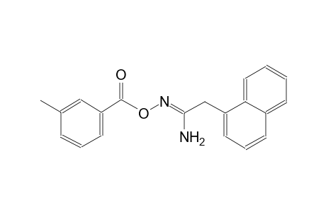 1-naphthaleneethanimidamide, N'-[(3-methylbenzoyl)oxy]-