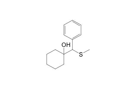 1-[Methylsulfanyl(phenyl)methyl]cyclohexanol