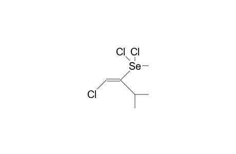 1-Chloro-2-(E)-(methyl-dichloro-selenyl)-3-methyl-1-butene