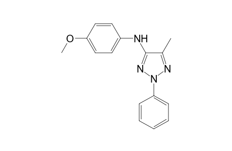 4-(4-Methoxyphenylamino)-2-phenyl-5-methyl-2H-1,2,3-triazole