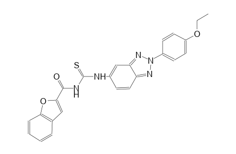 thiourea, N-(2-benzofuranylcarbonyl)-N'-[2-(4-ethoxyphenyl)-2H-1,2,3-benzotriazol-5-yl]-