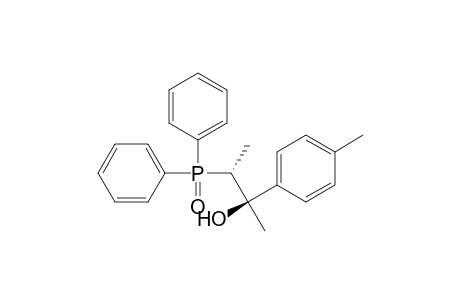 Benzenemethanol, .alpha.-[1-(diphenylphosphinyl)ethyl]-.alpha.,4-dimethyl-, (R*,R*)-(.+-.)-