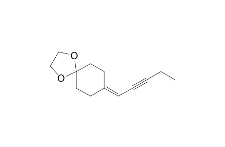 8-(Pent-2-ynylidene)-1,4-dioxaspiro[4.5]decane