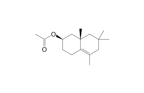 (2RS,8ASR)-1,2,3,4,6,7,8,8A-OCTAHYDRO-5,7,7,8A-TETRAMETHYLNAPHTHALENE-2-YL-ACETATE