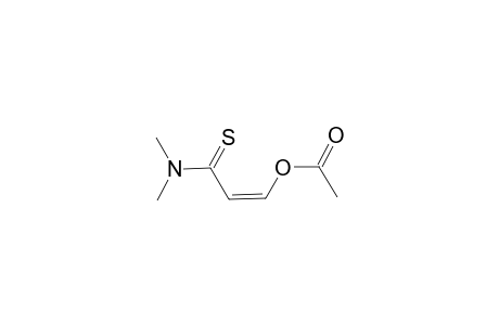 2-Propenethioamide, 3-(acetyloxy)-N,N-dimethyl-, (Z)-