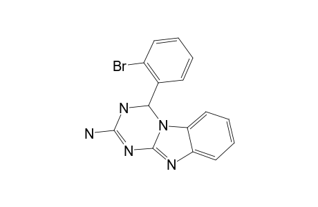 4-(2-BROMOPHENYL)-3,4-DIHYDRO-[1,3,5]-TRIAZINO-[1,2-A]-BENZIMIDAZOLE-2-AMINE