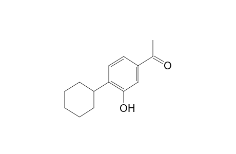 4'-cyclohexyl-3'-hydroxyacetophenone