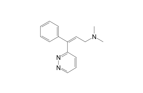 N,N-dimethyl-1-(pyridazin-3'-yl)-1-phenyl-3-aminoprop-1-ene