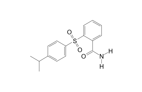 p-isopropylbenzenesulfonic acid, o-carbamoylphenyl ester
