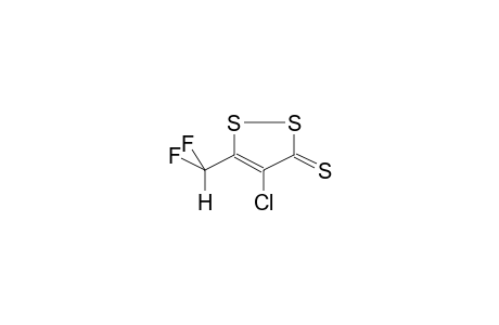 4-CHLORO-5-DIFLUOROMETHYL-1,2-DITHIOLEN-3-THIONE