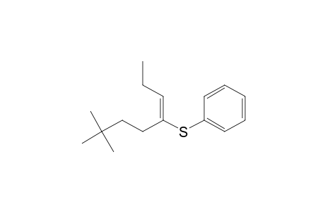 7,7-Dimethyl-4-(phenylthio)-3-octene