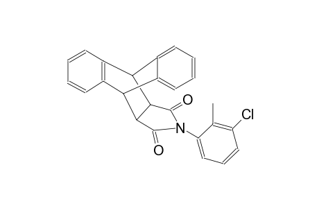 13-(3-chloro-2-methylphenyl)-10,11-dihydro-9H-9,10-[3,4]epipyrroloanthracene-12,14(13H,15H)-dione