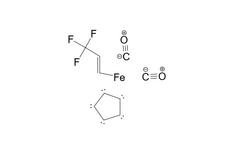 Iron, dicarbonyl(.eta.5-2,4-cyclopentadien-1-yl)(3,3,3-trifluoro-1-propeny l)-
