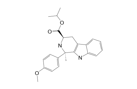 (1S,3S)-3-ISOPROPOXYCARBONYL-1-(4-METHOXYPHENYL)-1-METHYL-1,2,3,4-TETRAHYDRO-BETA-CARBOLINE