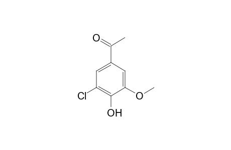 3'-chloro-4'-hydroxy-5'-methoxyacetophenone