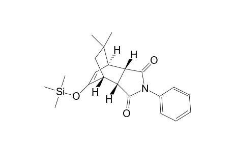 (3aR*,4R*,7R*,7aS*)-3a,4,7,7a-Tetrahydro-8,8-dimethyl-2-phenyl-5-(trimethylsiloxy)-4,7-ethanoisoindole-1,3-dione
