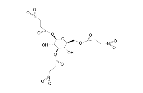 1,3,6-TRIS-O-[3-NITROPROPANOYL]-B-D-GLUCOPYRANOSE