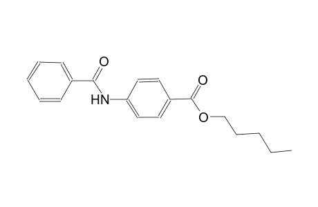 benzoic acid, 4-(benzoylamino)-, pentyl ester