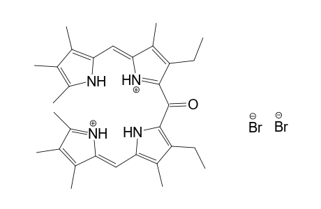 [bis[5-(3',4',5'-Trimethylpyrrol-2'-yl)methyene-3-ethyl-4-methylpyrrol-2-yl)]-ketone}-dibromide