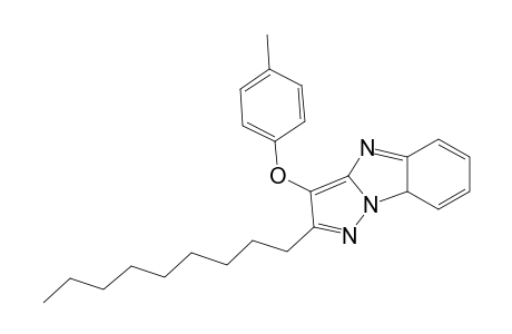 8aH-Pyrazolo[1,5-a]benzimidazole, 3-(4-methylphenoxy)-2-nonyl-