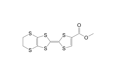 methyl 2-(5,6-dihydro-[1,3]dithiolo[4,5-b][1,4]dithiin-2-ylidene)-1,3-dithiole-4-carboxylate