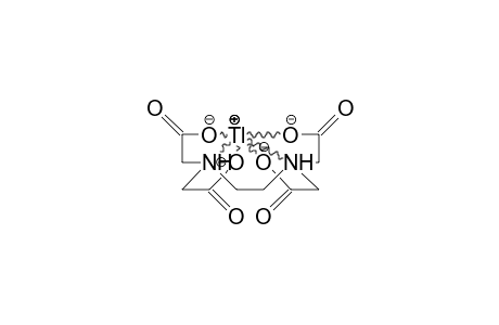 Ethylenediamine-tetraacetic acid, tetraanion thallium(iii) anion complex
