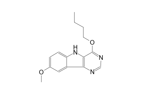 4-butoxy-8-methoxy-5H-pyrimido[5,4-b]indole