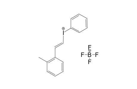 (E)-2-[(2-METHYL)-PHENYLETHENYL]-(PHENYL)-IODONIUM-TETRAFLUOROBORATE