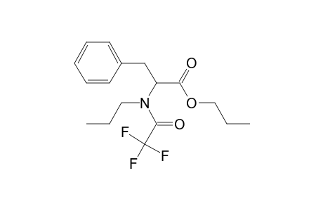 N-(N-Propyl)-N-trifluoroacetyl-L-phenylalanine, N-propyl ester