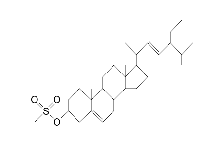 Stigmasta-5,22-dien-3-ol, methanesulfonate, (3beta); stigmasta-5,22-dien-3beta-ol, methanesulfonate