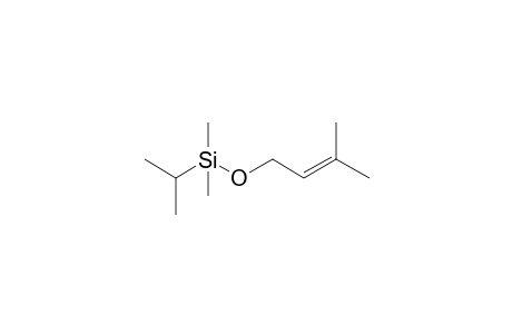 1-Dimethylisopropylsilyloxy-3-methylbut-2-ene