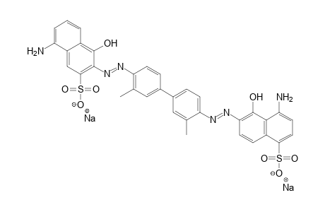 1-Naphthalenesulfonic acid, 4-amino-6-[[4'-[(5-amino-1-hydroxy-3-sulfo-2-naphthalenyl)azo]-3,3'-dimethyl[1,1'-biphenyl]-4-yl]azo]-5-hydroxy-, disodium salt